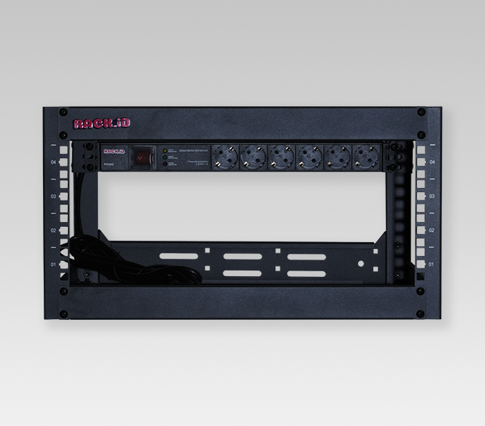 Open Wallmount 4U 19 Inch Depth 519mm – OW04